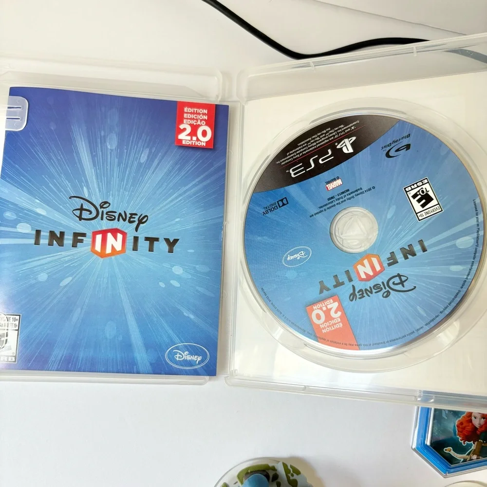 Disney Infinity 2.0 Starter Pack Portal Base Pad Brave Stitch‎ Lot